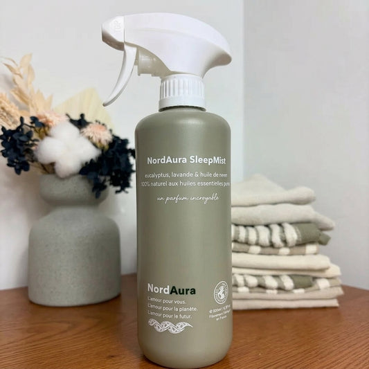 NordAura SleepMist – Brume Botanique pour Linge & Literie